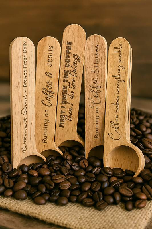 Coffee Scoops & Chip Clip