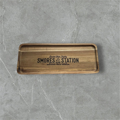 S’mores Board, Custom Recipe Engraving